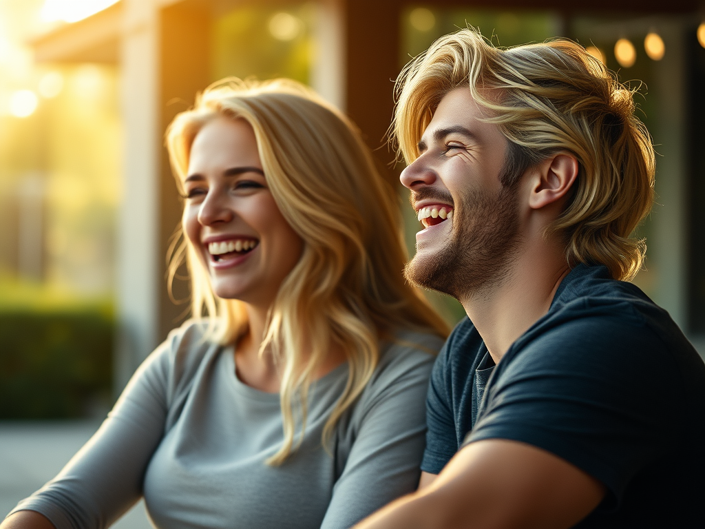 Communication dans un couple ! La complicité du rire !