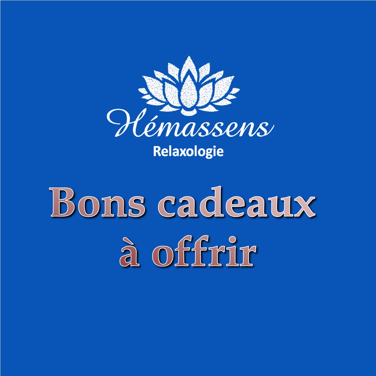 Bons cadeaux à offrir