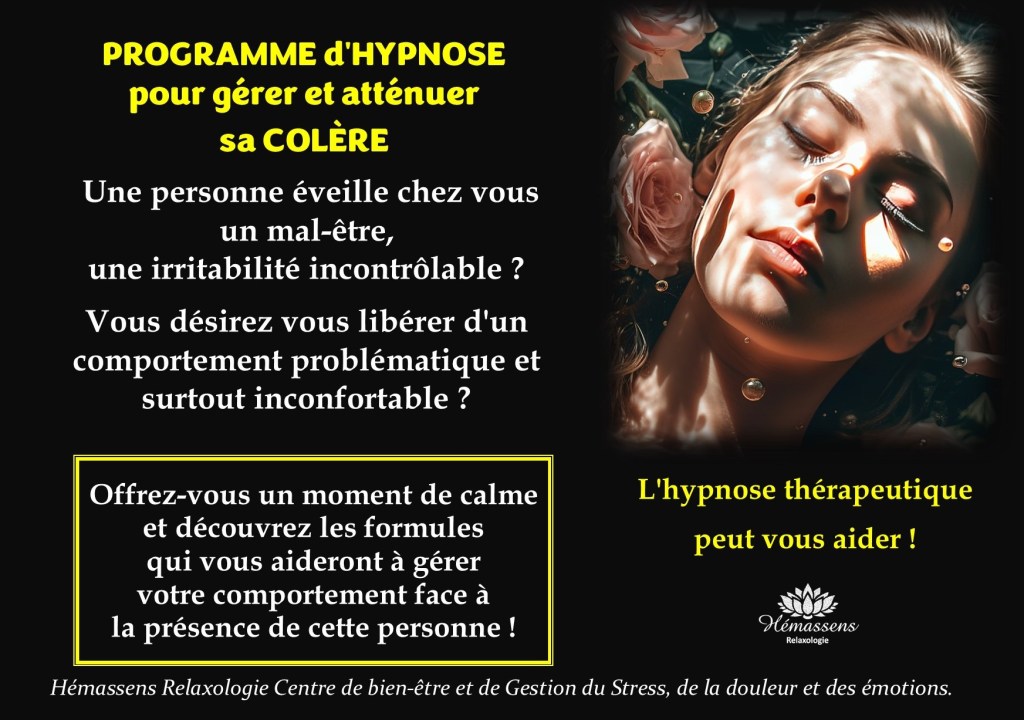 Hypnose et colère