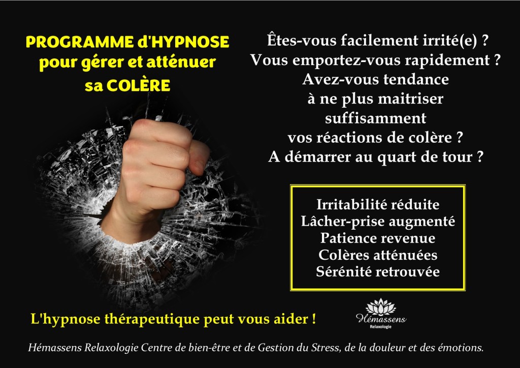 Hypnose et colère