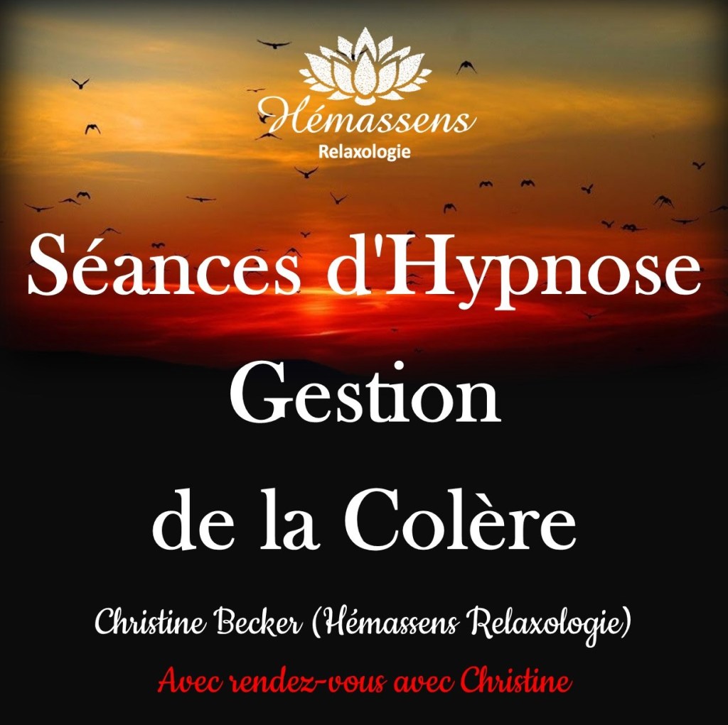 Hypnose gestion de la colère