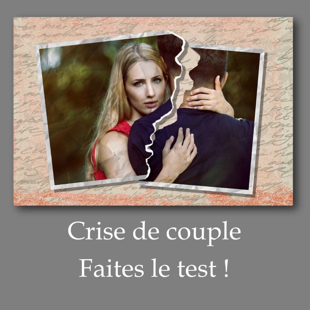 Crise de couple Faites le test