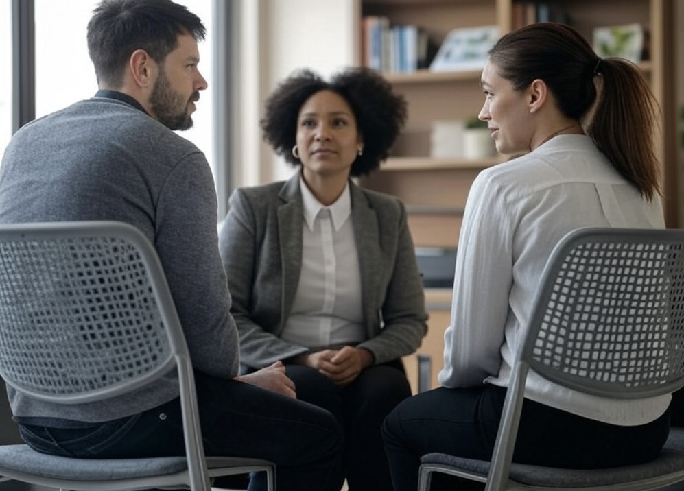 Thérapie de couple pour expliquer la frustration