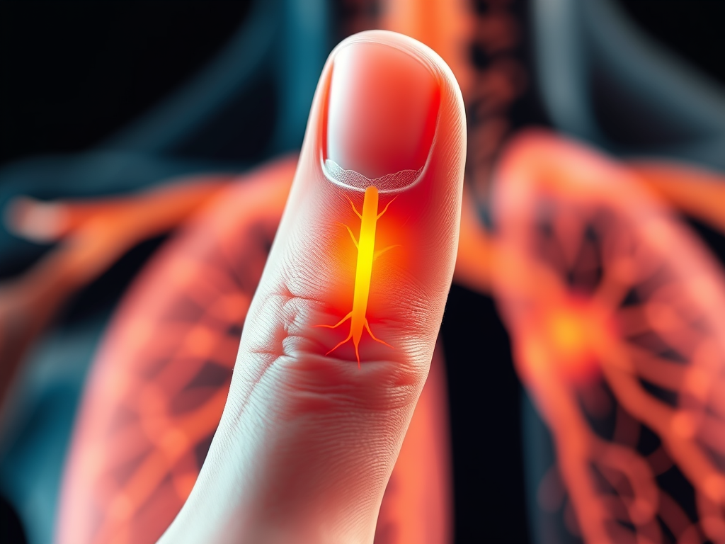 pouce et méridien du poumon