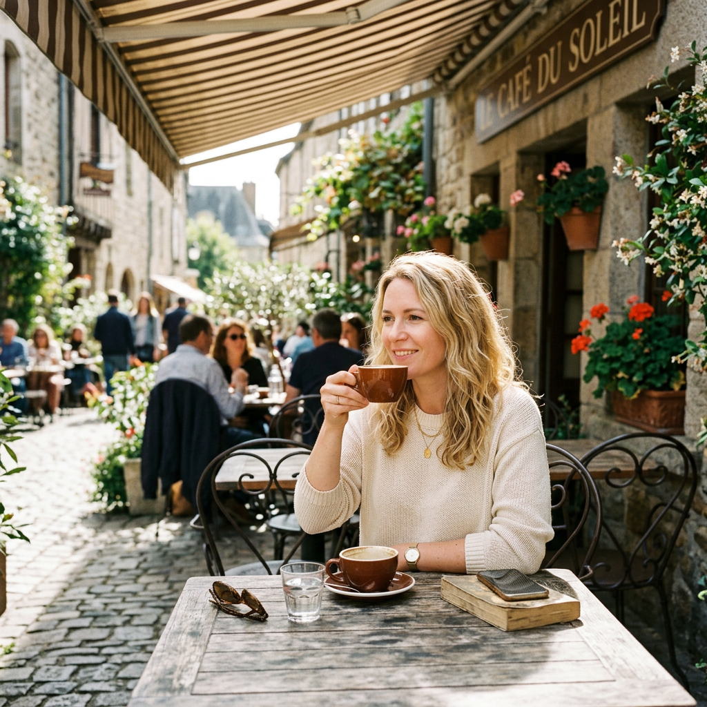café, zen, sérénité